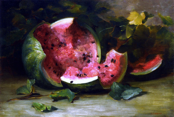  Charles Ethan Porter Cracked Watermelon - Canvas Art Print