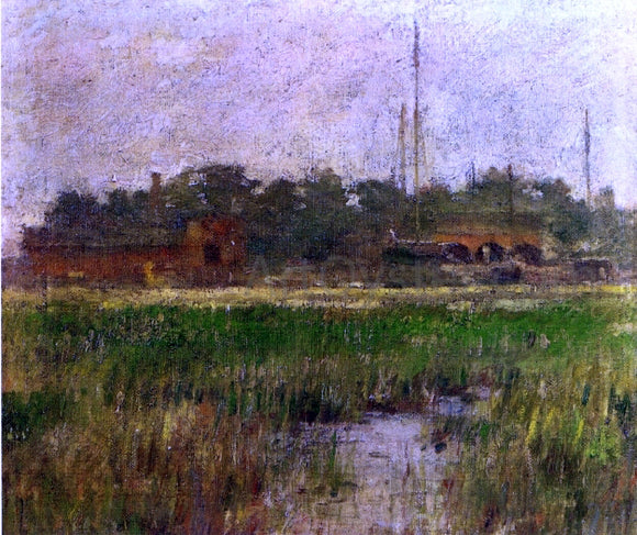  Theodore Robinson Creek at Low Tide - Canvas Art Print