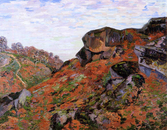  Armand Guillaumin Creuse Landscape - Canvas Art Print