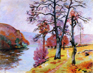  Armand Guillaumin Crozant, Echo Rock, Winter - Canvas Art Print