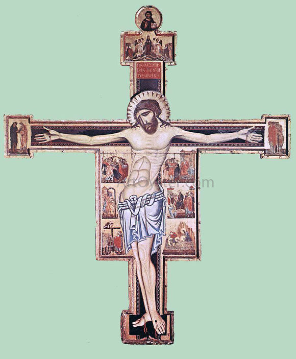  Coppo Di Marcovaldo Crucifix - Canvas Art Print