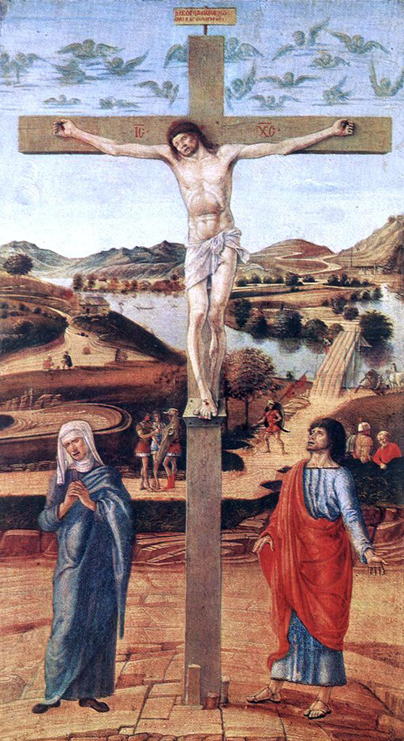  Giovanni Bellini Crucifix - Canvas Art Print