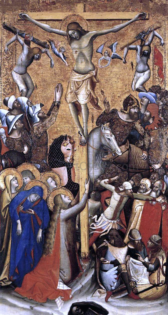  Vitale Da Bologna Crucifixion - Canvas Art Print
