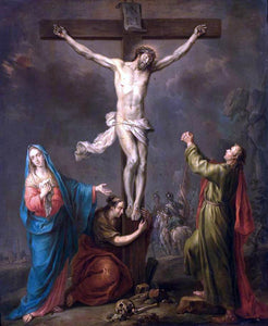  Franz Christoph Janneck Crucifixion - Canvas Art Print