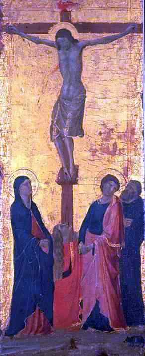  Jacopo Del Casentino Crucifixion - Canvas Art Print