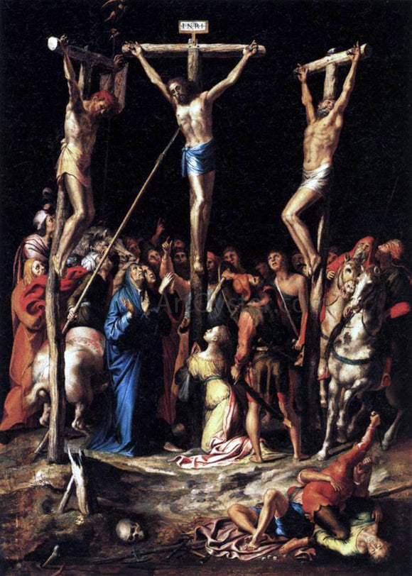  Pedro Campana Crucifixion - Canvas Art Print