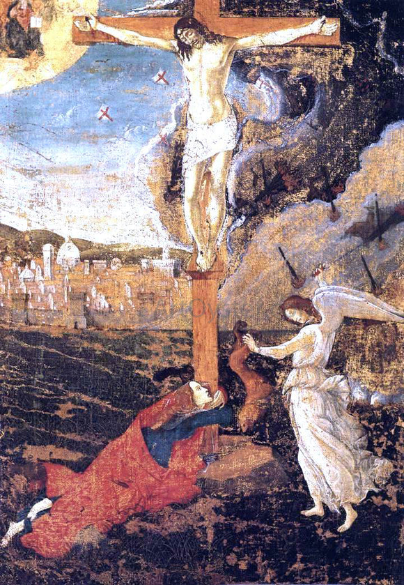  Sandro Botticelli Crucifixion - Canvas Art Print