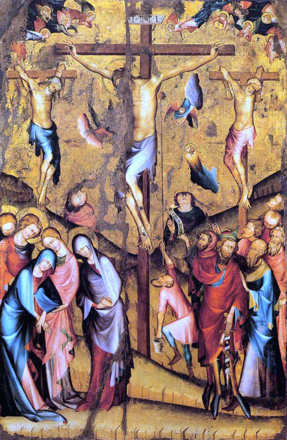  Unknown Painters Masters Crucifixion - Canvas Art Print