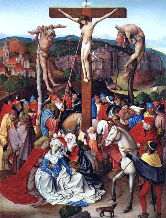  The Younger Rueland Frueauf Crucifixion - Canvas Art Print
