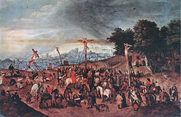  The Younger Pieter Brueghel Crucifixion - Canvas Art Print
