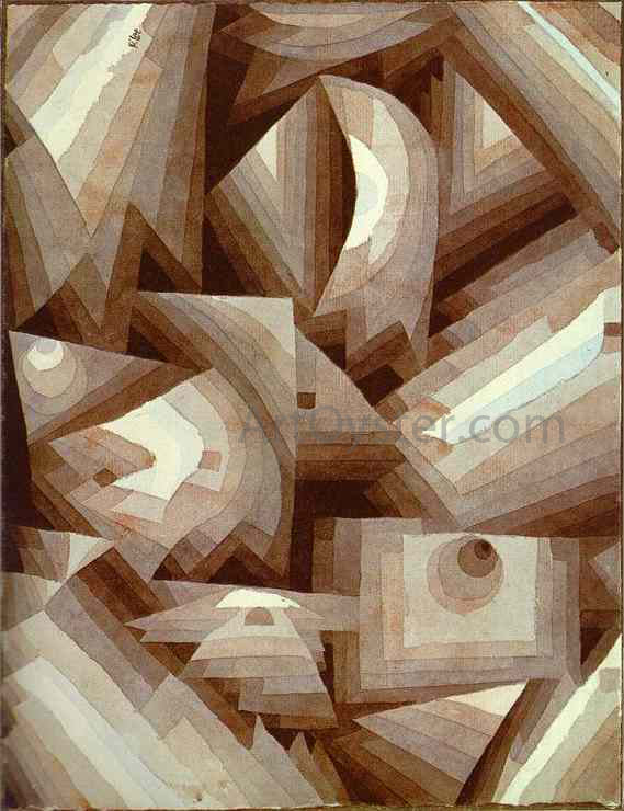  Paul Klee Crystal - Canvas Art Print