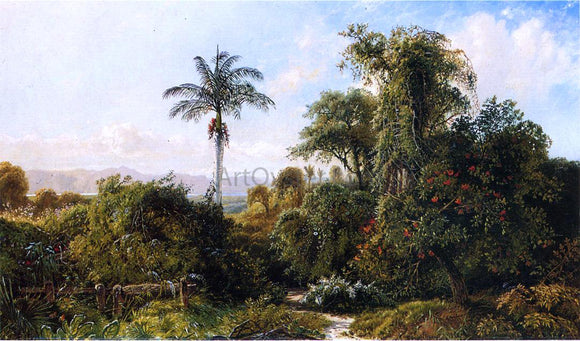  Edmund Darch Lewis Cuban Landscape - Canvas Art Print