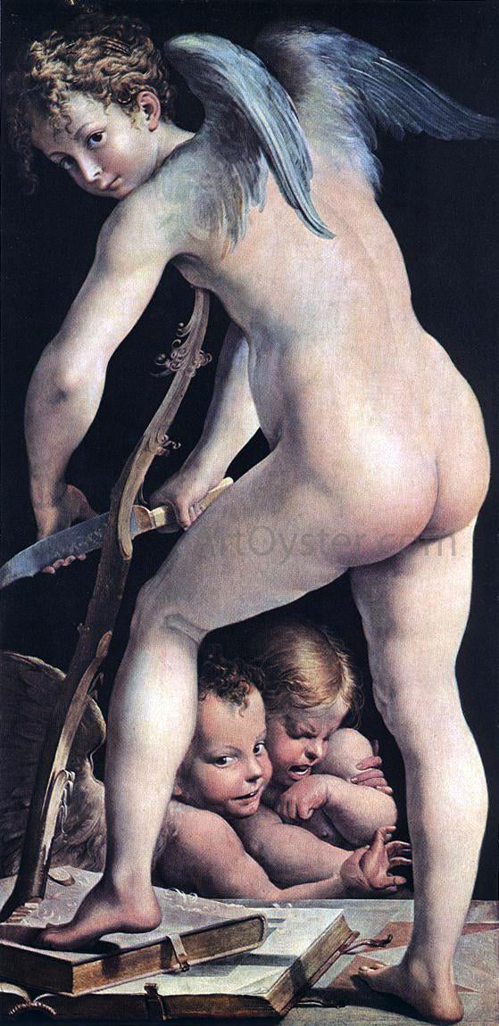  Parmigianino Cupid - Canvas Art Print