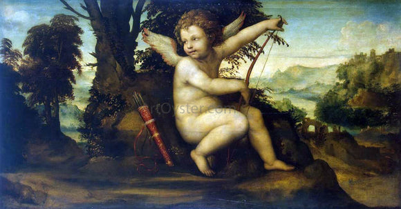  Il Sodoma Cupid in a Landscape - Canvas Art Print
