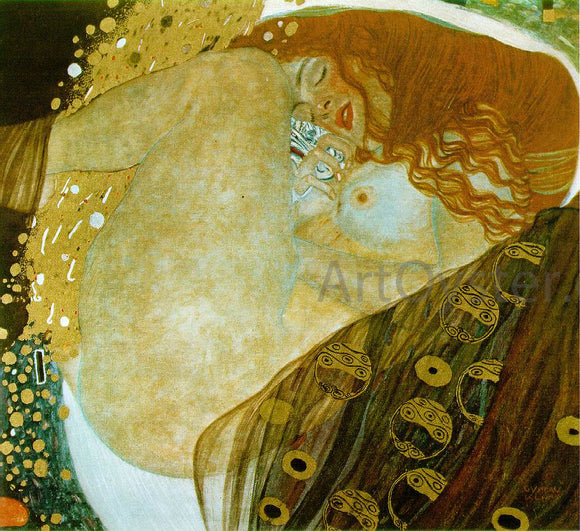  Gustav Klimt Danae - Canvas Art Print