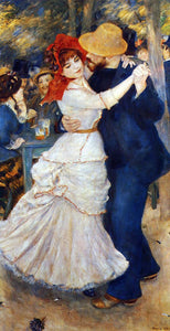  Pierre Auguste Renoir A Dance at Bougival - Canvas Art Print