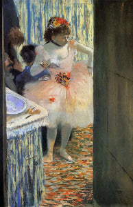  Edgar Degas Dancer in Her Dressing Room - Canvas Art Print