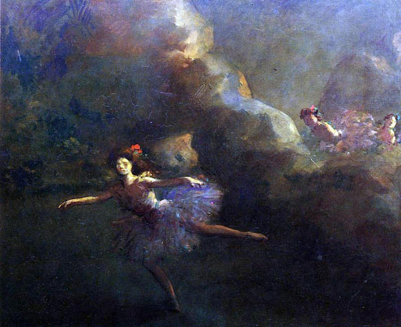  Jean-Louis Forain Dancers - Canvas Art Print