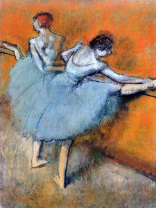  Edgar Degas Dancers at the Barre - Canvas Art Print