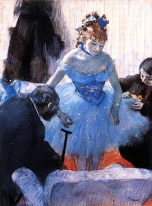  Edgar Degas A Dancer's Dressing Room - Canvas Art Print