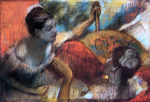  Edgar Degas Dancers in a Box - Canvas Art Print
