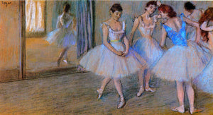  Edgar Degas Dancers in the Studio - Canvas Art Print
