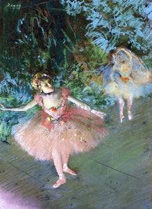  Edgar Degas Dancers on Set - Canvas Art Print