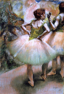  Edgar Degas Dancers, Pink and Green - Canvas Art Print