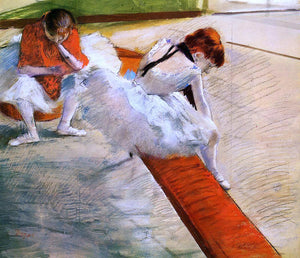  Edgar Degas Dancers Resting - Canvas Art Print