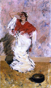  William Merritt Chase Dancing Girl - Canvas Art Print