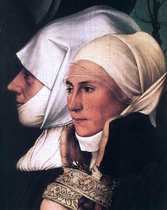  The Younger Hans Holbein Darmstadt Madonna (detail) - Canvas Art Print