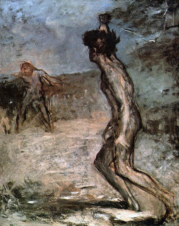  Edgar Degas David and Goliath - Canvas Art Print