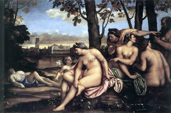  Sebastiano Del Piombo Death of Adonis - Canvas Art Print