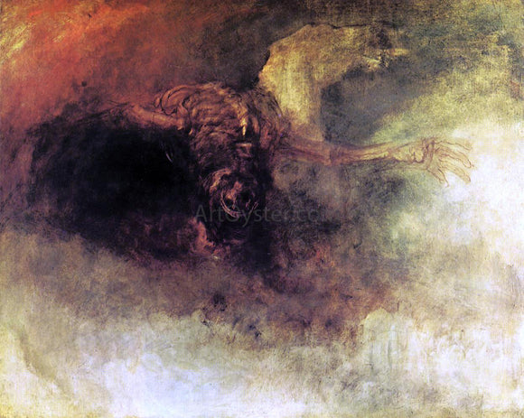  Joseph William Turner Death on a Pale Horse - Canvas Art Print