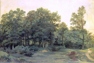  Ivan Ivanovich Shishkin Deciduous Forest - Canvas Art Print