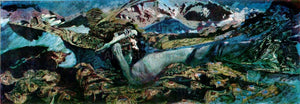  Michael Vrubel A Demon Fallen - Canvas Art Print
