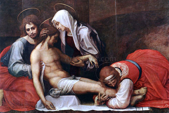  Fra Bartolomeo Deposition - Canvas Art Print