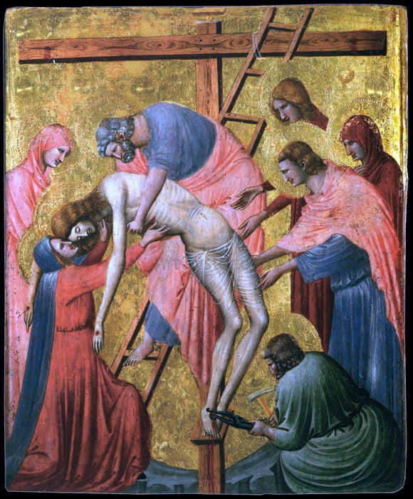  Pietro Da Rimini Deposition from the Cross - Canvas Art Print