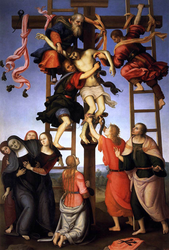  Filippino Lippi Deposition from the Cross - Canvas Art Print