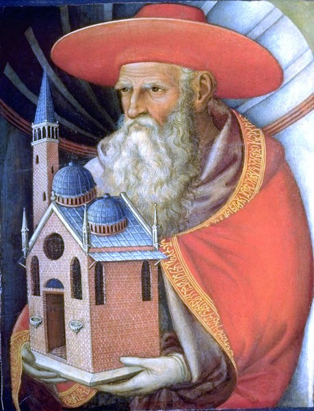  Jacopo Bellini Der heilige Hieronymus - Canvas Art Print
