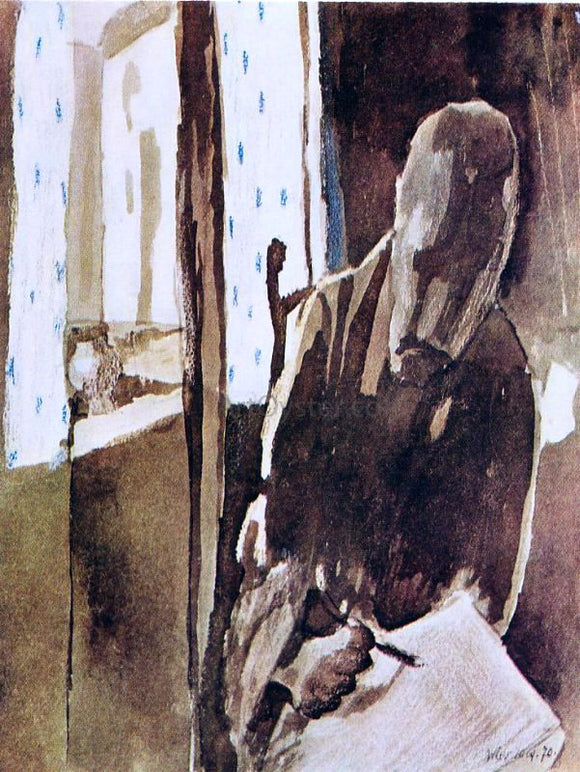  Paul Klee Der Zeichner am Fenster (also known as The Artist at the Window) - Canvas Art Print