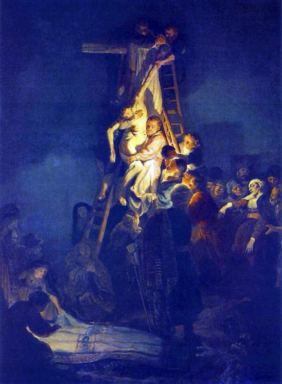  Rembrandt Van Rijn Descent from the Cross - Canvas Art Print