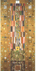  Gustav Klimt Design for the Stocletfries - End of the wall - Canvas Art Print