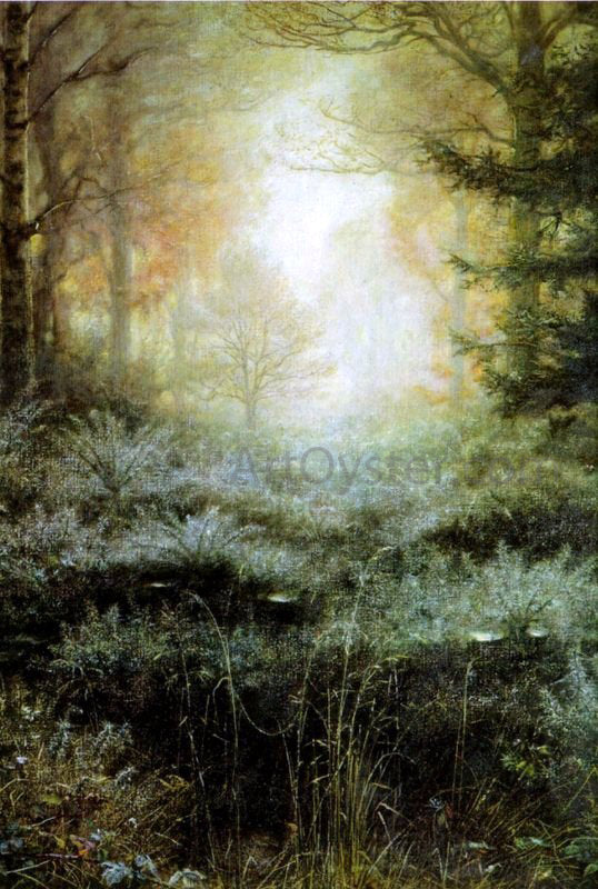  Sir Everett Millais Dew-Drenched Furze - Canvas Art Print