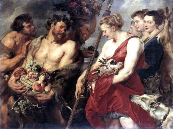  Peter Paul Rubens Diana Returning from Hunt - Canvas Art Print