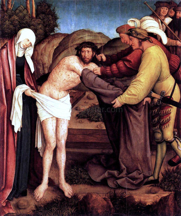  Bernhard Strigel Disrobing of Christ - Canvas Art Print
