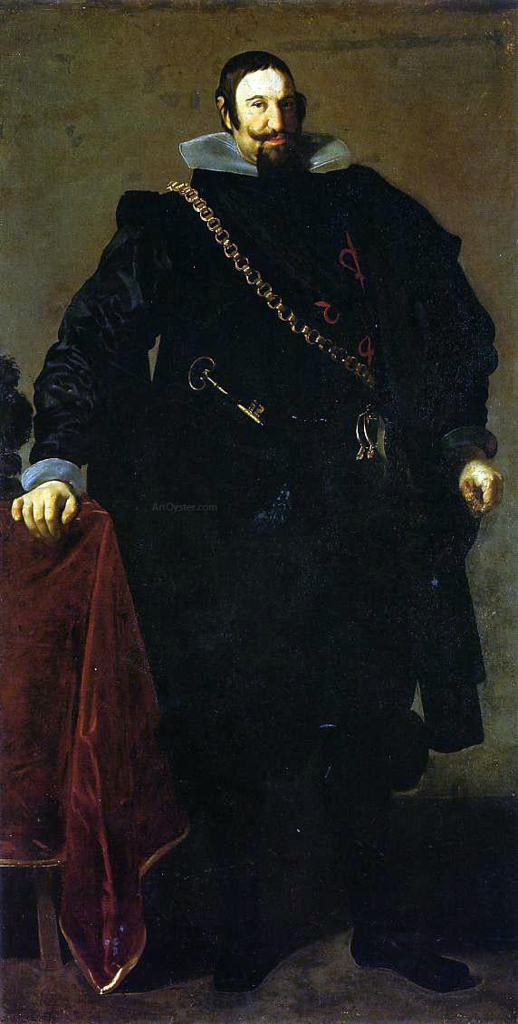  Diego Velazquez Don Gaspar de Guzman, Count of Oliveres and Duke of San Lucar la Mayor - Canvas Art Print