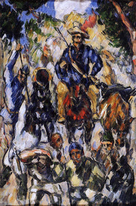  Paul Cezanne Don Quixote, Seen from the Front - Canvas Art Print