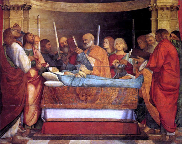  Pier Maria Pennacchi Dormition of the Virgin - Canvas Art Print