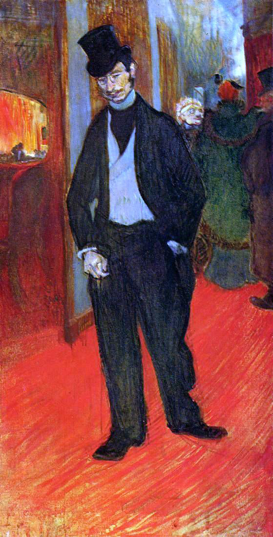  Henri De Toulouse-Lautrec Dr. Gabriel Tapie de Celeyran - Canvas Art Print
